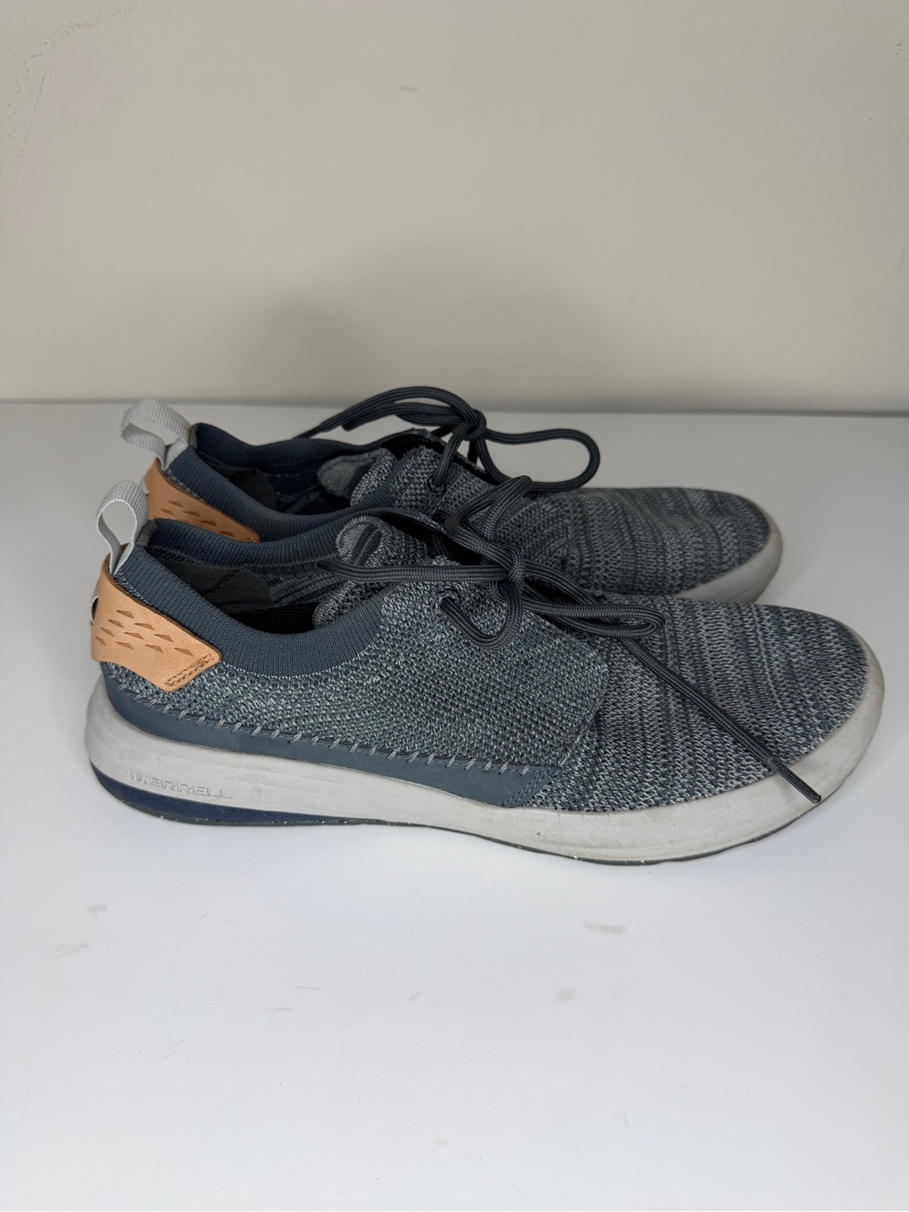 Merrell Turbulence Knit Low Casual Running Sneakers Gray Men's Size 9 Comfort